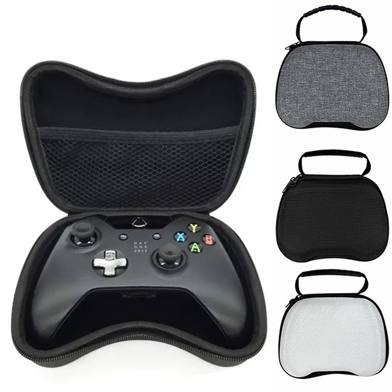 Gaming Console Best - ユニバーサルキャリングケース ポータブル保護ボックス レトロゲーム機用トラベル収納ホルダー メッシュバッグ付き PS5 PS4