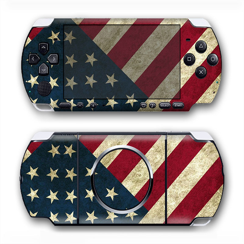 Gaming Console Design - Psp 3000用ビニールステッカー,スタイリッシュなデザイン,ゲームコンソール,フレッシュなパターン,カスタム