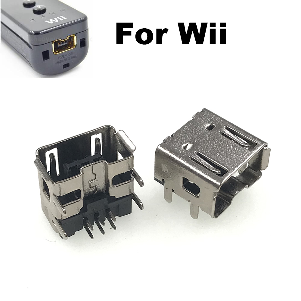 Controller Charging Dock - 任天堂Wii用交換用ジャックソケットドックコネクターポート（右/左ソケットリンクコントローラー用）2-20個