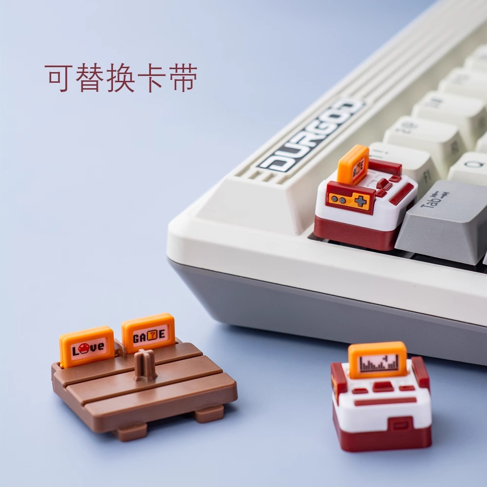 Gaming Console With Keyboard - ゲーム機スタイルのキーキャップ カスタム 3D 個性 クリエイティブ ゲーム