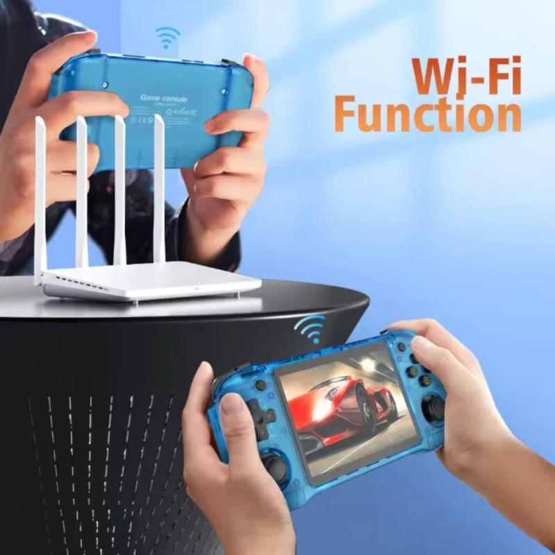 Gaming Console R36H - R36h Pro Max ハンドヘルドゲーム機 ポータブルレトロビデオゲームプレーヤー Wi-Fi対応