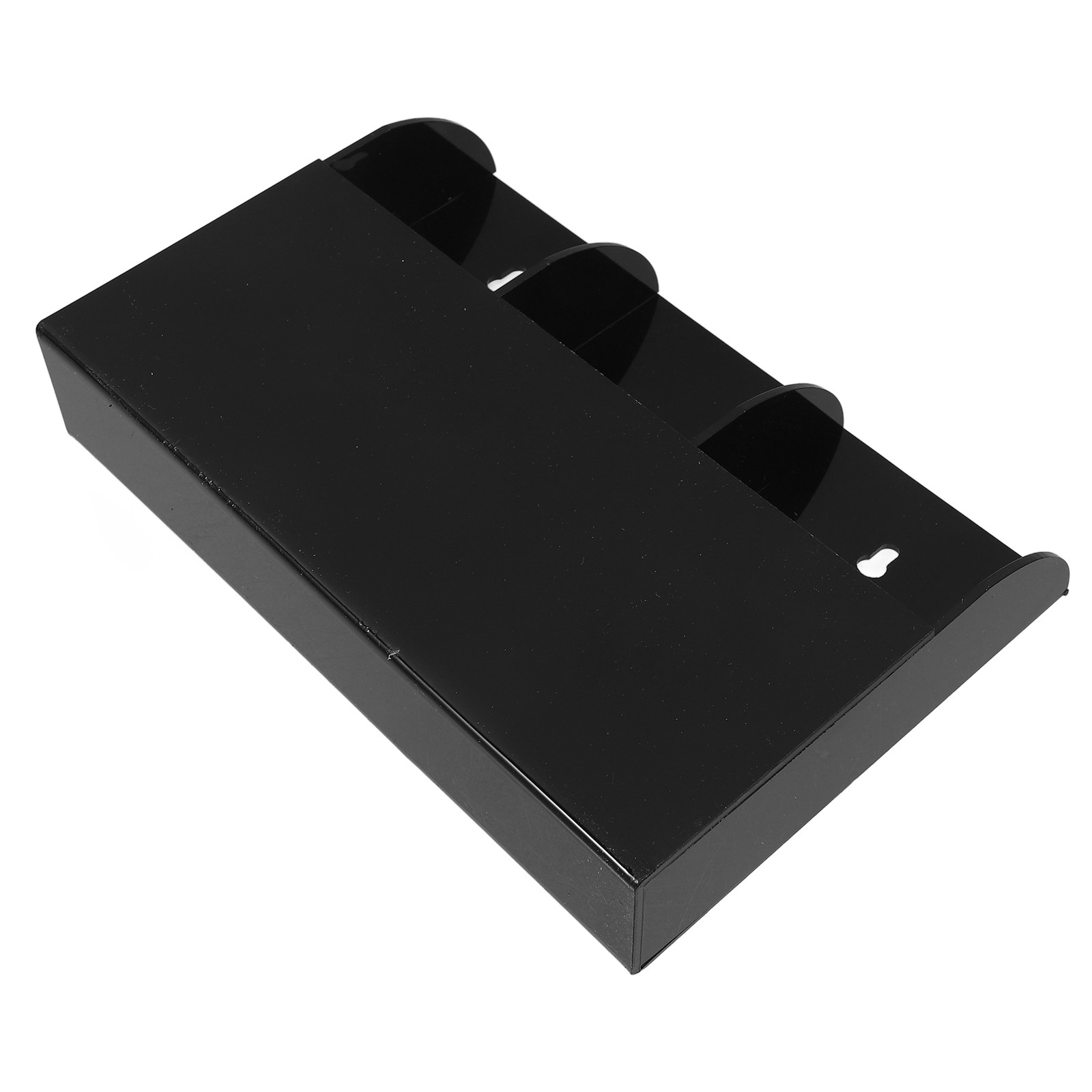 Controller Stand Holder - アクリル製、壁掛け式リモコンホルダー。省スペースでリモコンを整理できる収納ボックス。家庭用壁掛け収納、充電スタンドとしても使用可能。