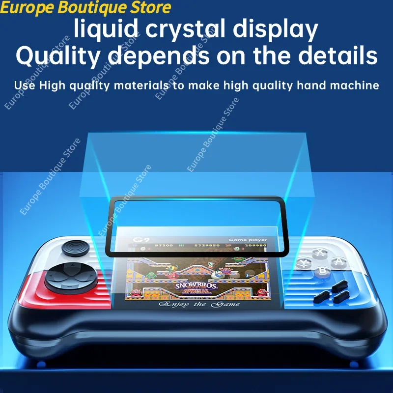 Gaming Console For Android Tv - G9 ポケットゲーム機 3.0インチ ノスタルジア ダブルバース ミニポータブル