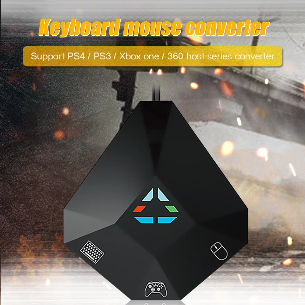 Gaming Console With Keyboard - USB接続ゲーミングマウスとキーボードコンバーター PS4/PS3/Xbox One/Xbox 360/Switchコンソール用