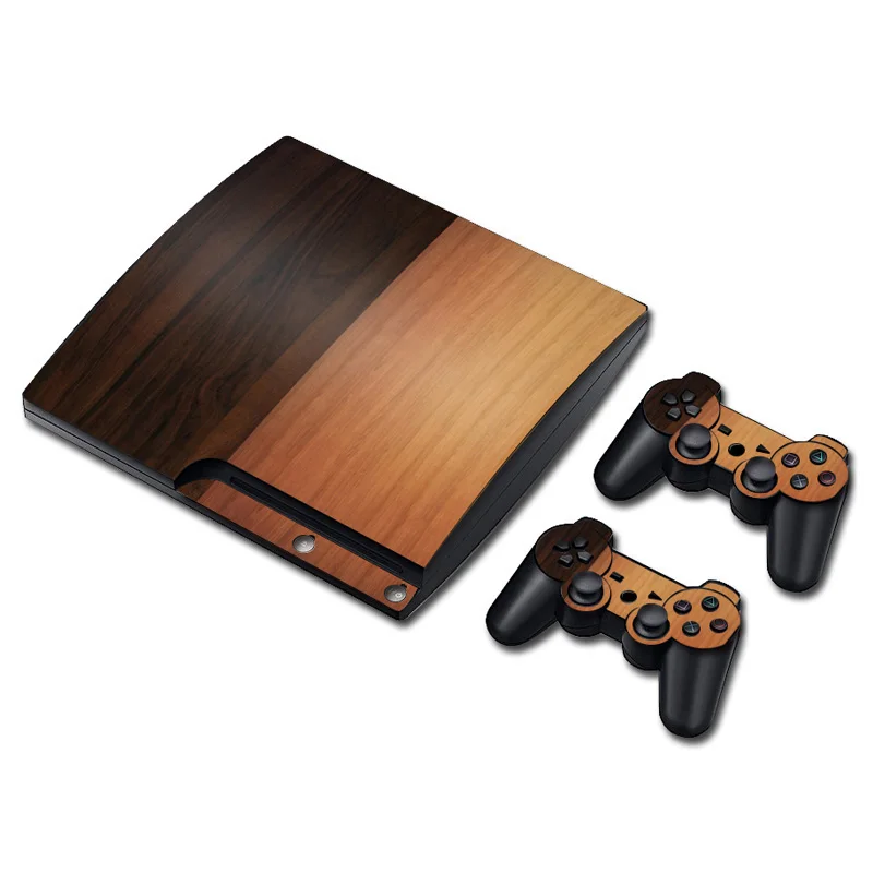 Gaming Console Design - 新着保護デカールホットセールデザインビニールカバー PS3 スリムコンソール炭素繊維スキン黒、白の色スキンステッカー