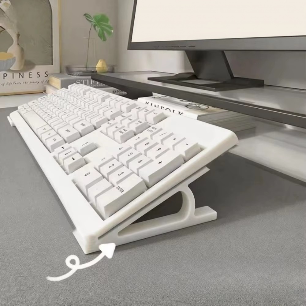 Gaming Console With Keyboard - 2pc 人間工学に基づいたキーボードライザー オフィスゲームセットアップ用キーボードスタンド 滑り止めユニバーサルスタンド マルチカラー完璧