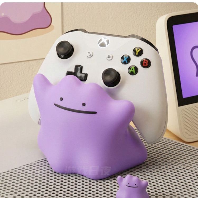 Controller Stand Holder - ポケモン 9.8cm ゲームコントローラースタンド Xbox/PS5 ベースディスプレイスタンド用ユニバーサルホルダー、友人への楽しくて斬新な誕生日プレゼント