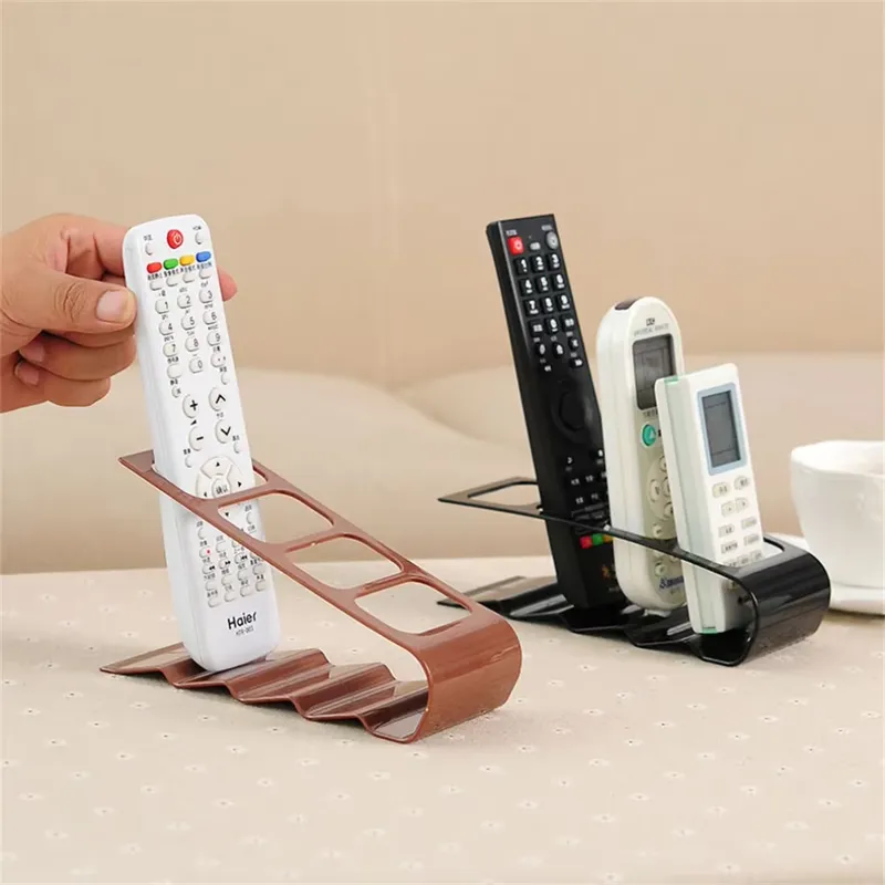 Controller Stand Holder - 2026年最新4分割テレビリモコンスタンドホルダー、卓上リモコン収納ラック、家庭用リビングルーム寝室オーガナイザー