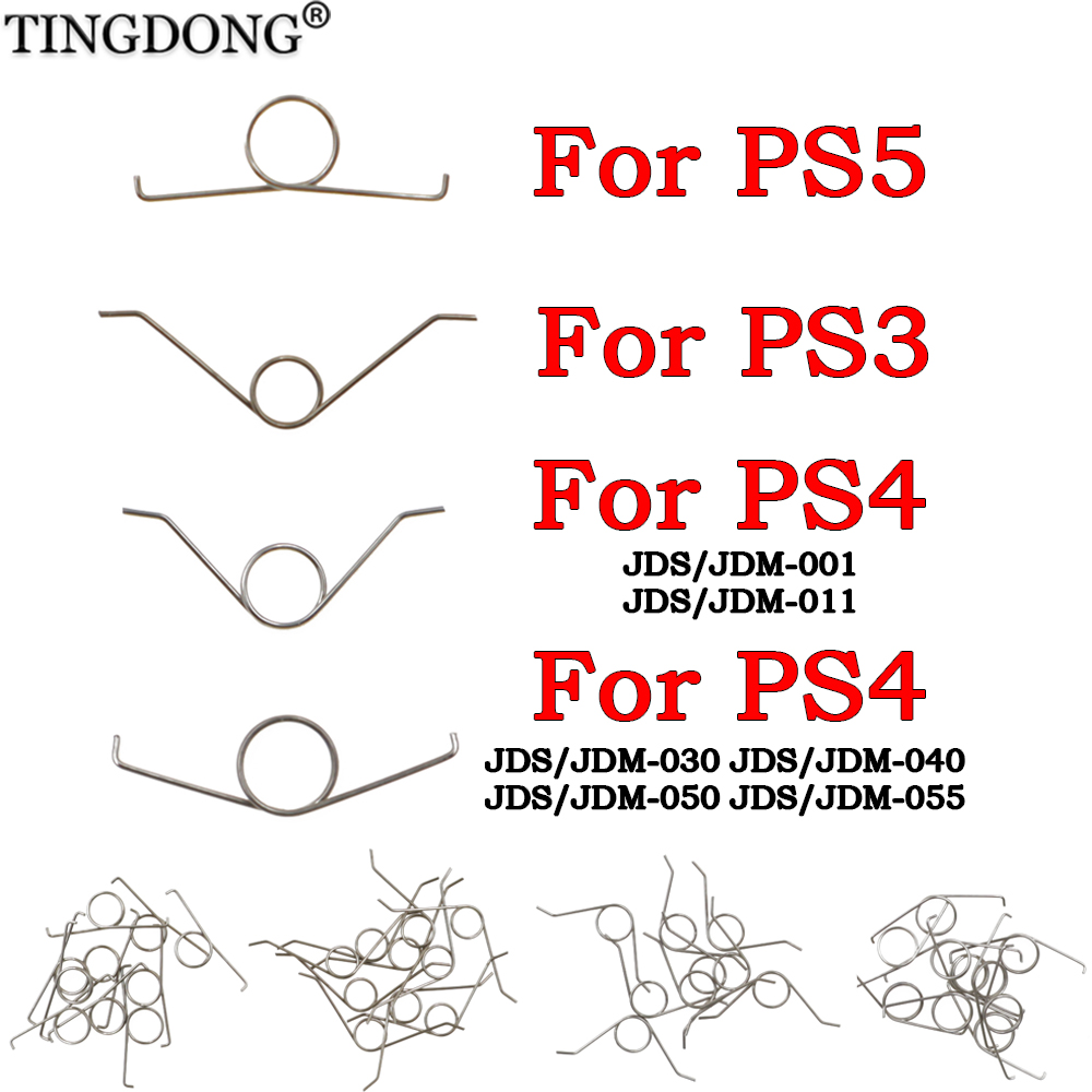 Sony Console Playstation 5 - 10/20/30/50 個 R2 L2 トリガーボタンスプリング PS3