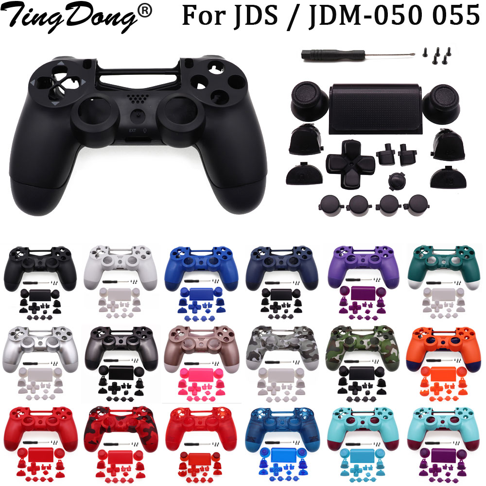 Gaming Console With Tv - フルプラスチックハードシェル + ボタンモッドキット JDS JDM-050 055