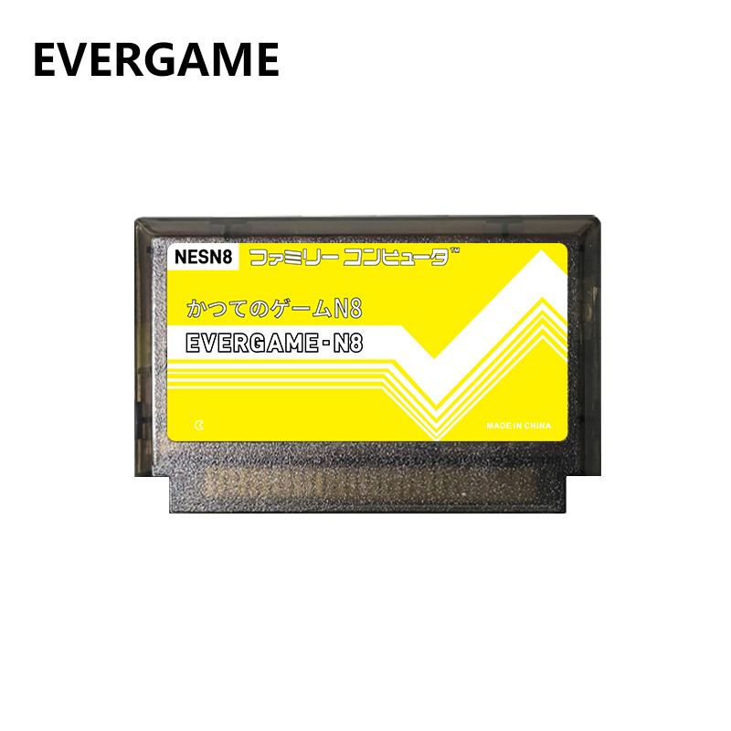Gaming Console Vintage - REMANK EVERGAME N8 NES カートリッジスーパー NESN8