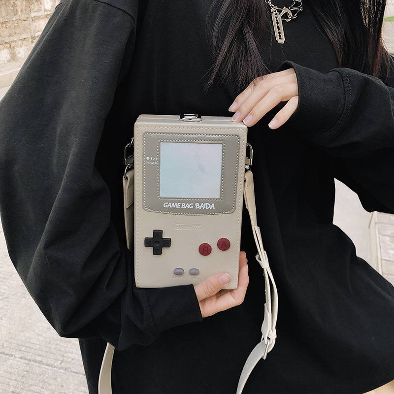 ユニークなクリエイティブゲーム機型クロスボディミニバッグ、フ - Gaming Console With Games のレビューと価格