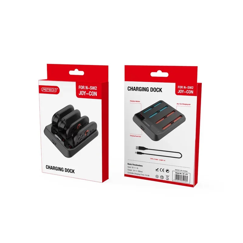 SWITCH2 JoyCon 磁気充電ドック 4 セル NS - Controller Charging Dock のレビューと価格