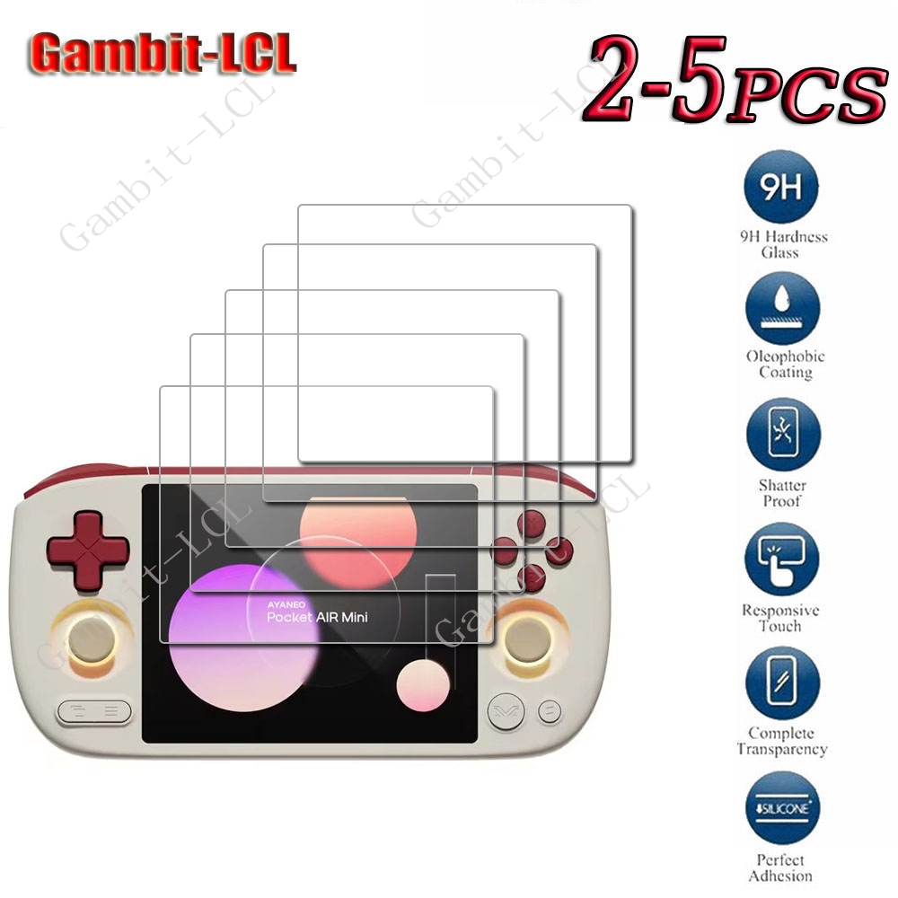 2-5 個 9H HD 強化ガラス AYANEO ポケット  - Gaming Console Mini のレビューと価格