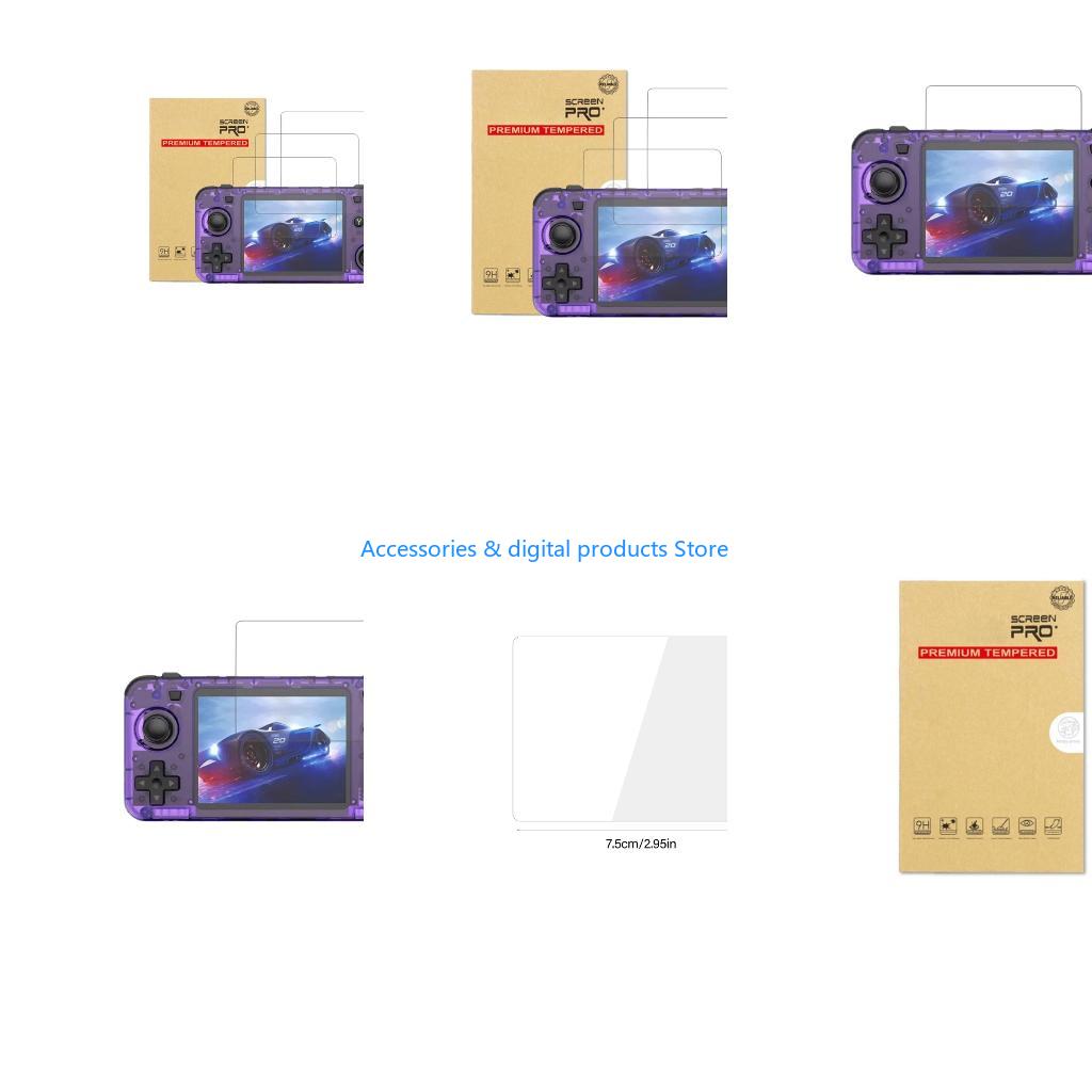 77JD 傷つきにくい強化ガラスシールド BOYHOM R3 - Gaming Console R36H のレビューと価格