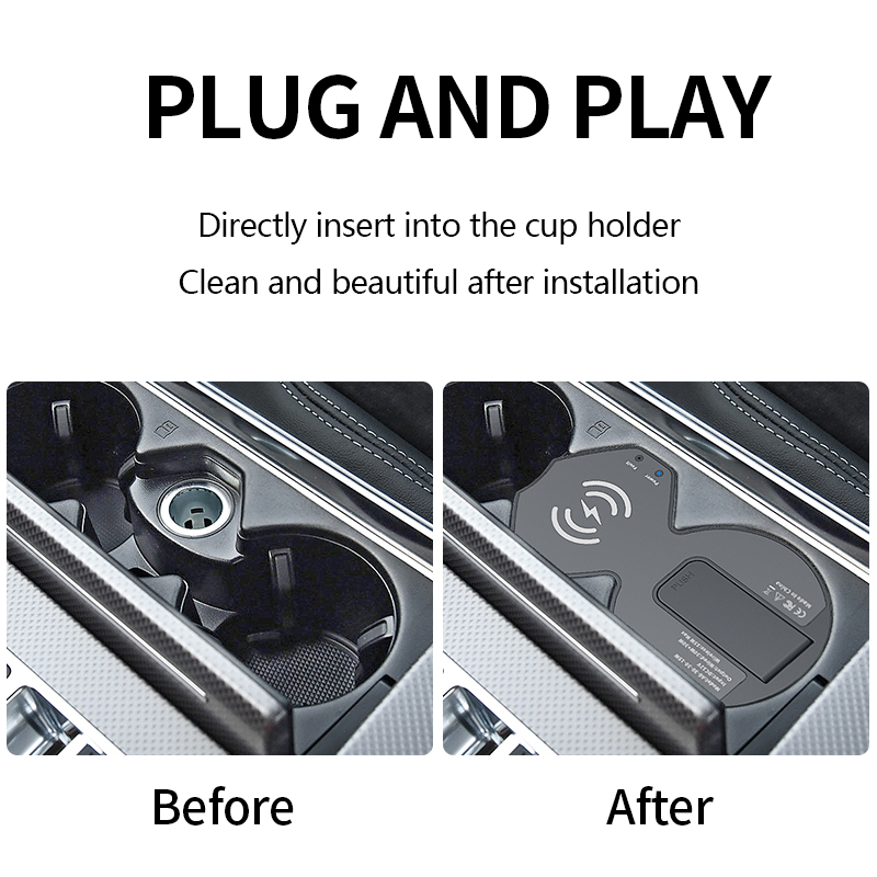 アウディ A6 A7 2019-2025 ワイヤレス充電器  - Controller Charging Dock のレビューと価格