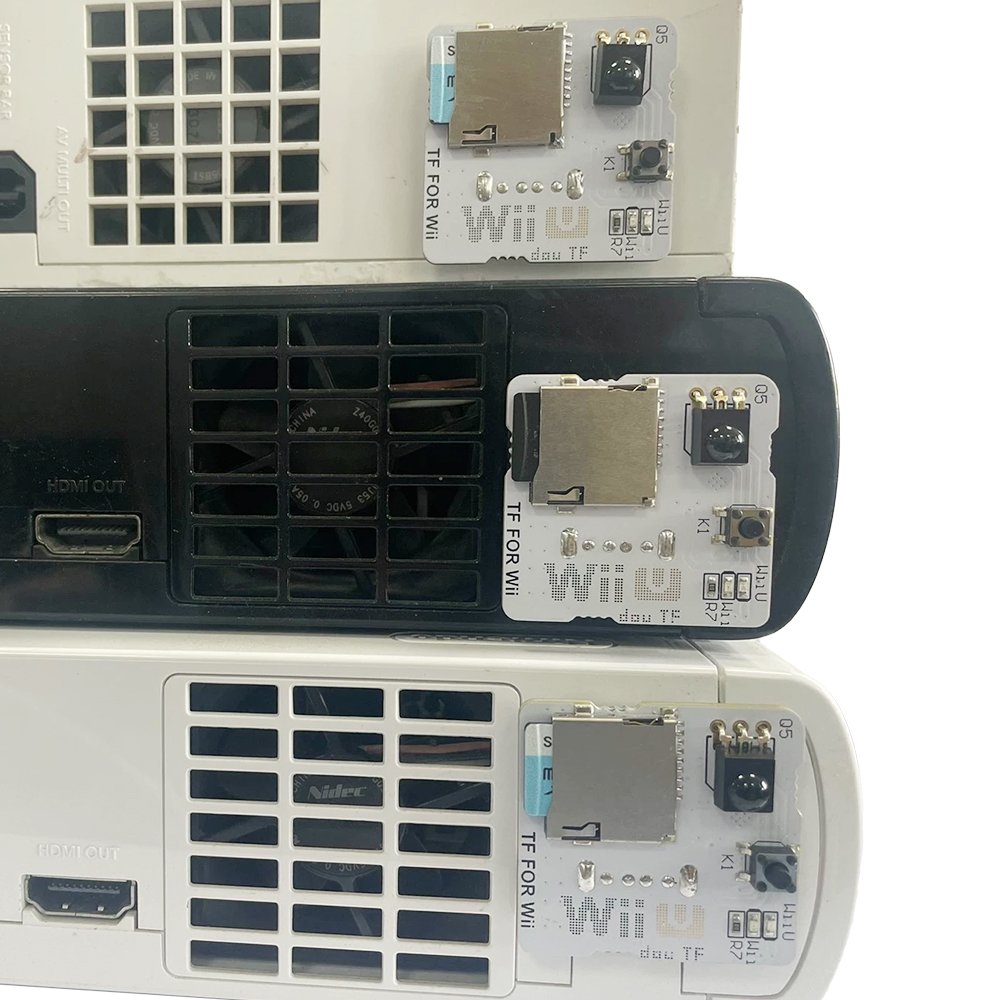 Wii UとWiiビデオコンソール用の2つのSDカードスロッ - Gaming Console Mini のレビューと価格