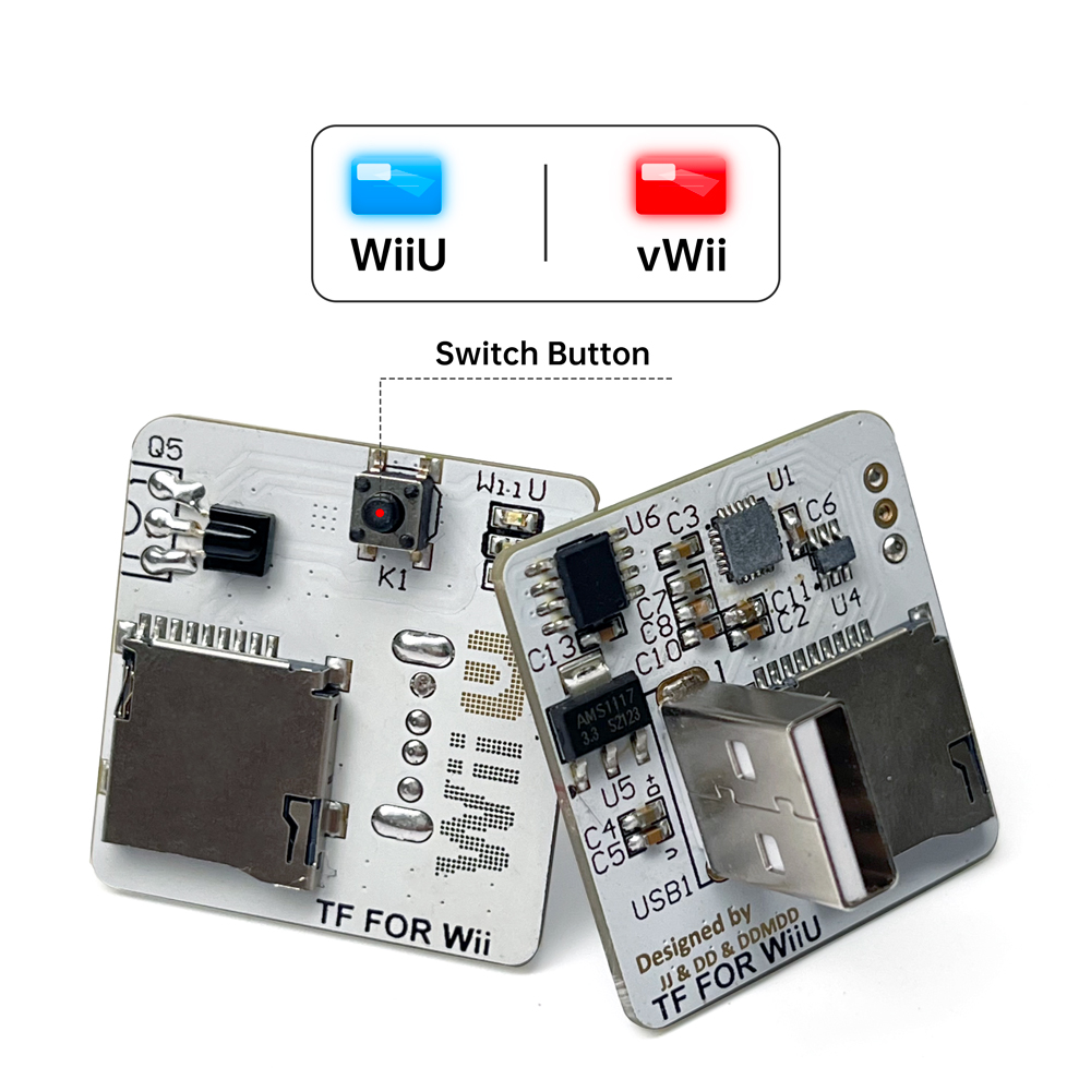 Wii UとWiiビデオコンソール用の2つのSDカードスロッ - Gaming Console Mini のレビューと価格