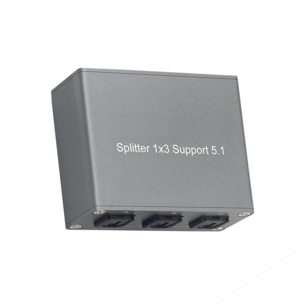 1 個デジタルオーディオスプリッター 1x3 SPDIF 光 - Gaming Console For Tv Xbox のレビューと価格
