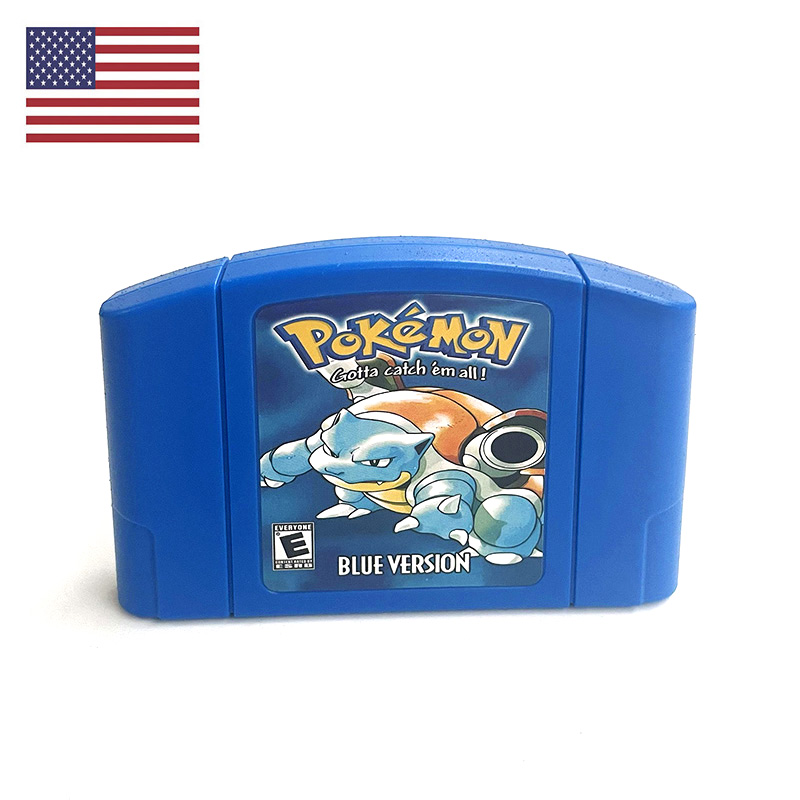 アメリカ版 NTSC 英語版 ポケモン ブルー N64 レト - Gaming Console Vintage のレビューと価格
