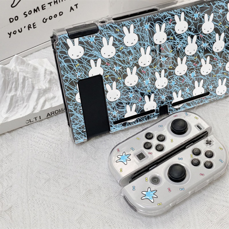 ニンテンドースイッチOLED用、かわいいミッフィー柄のコンソ - Gaming Console In のレビューと価格