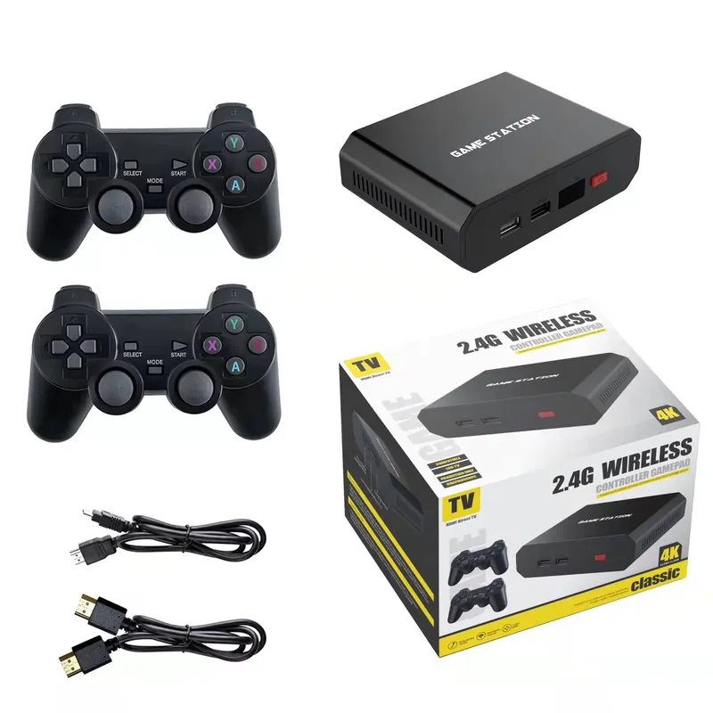 M8plus HDビデオゲームコンソールボックス 2.4Gデ - Gaming Console In のレビューと価格
