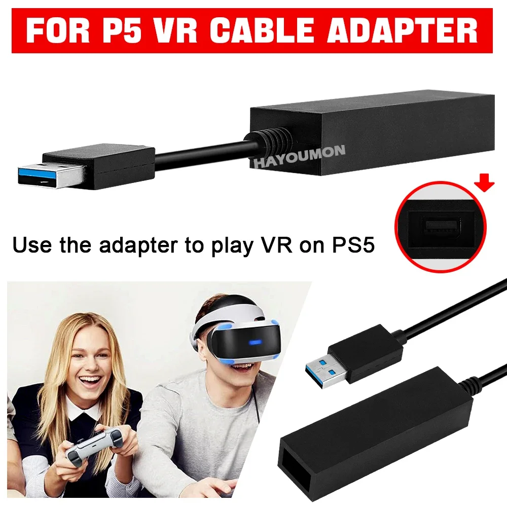 PS5 VRケーブルアダプター、PS5コンソール用USB 3 - Gaming Console Mini のレビューと価格