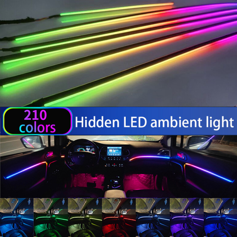 アクリルLEDアンビエントライトストリップ,車,RGBインテ - Led Gaming Light Strip のレビューと価格