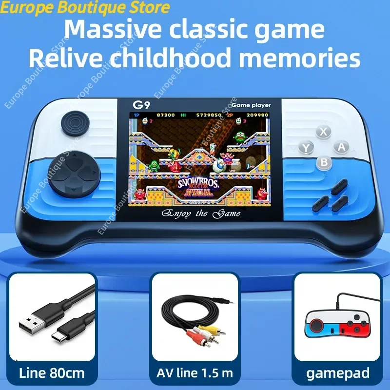 G9 ポケットゲーム機 3.0インチ ノスタルジア ダブルバ - Gaming Console For Android Tv のレビューと価格