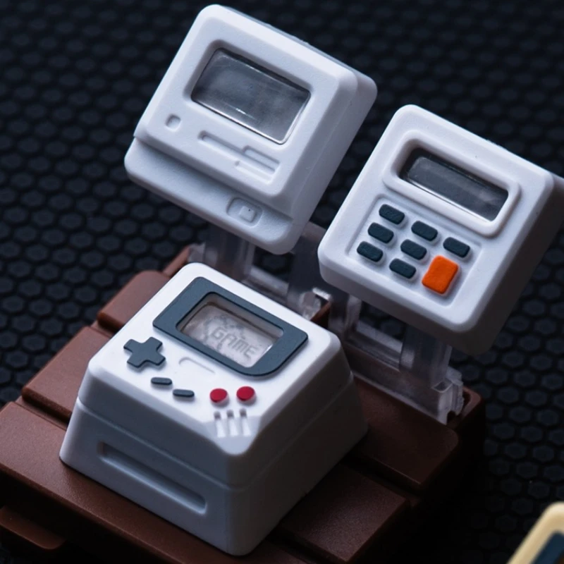 K-04 3-in-1 クリエイティブレトロ透明キーキャップ - Gaming Console Vintage のレビューと価格
