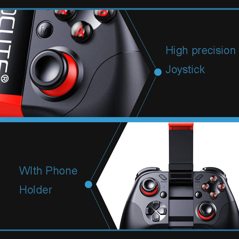 ゲーム用のBluetoothコントローラー,携帯電話用のジョ - Gaming Console For Android Tv のレビューと価格