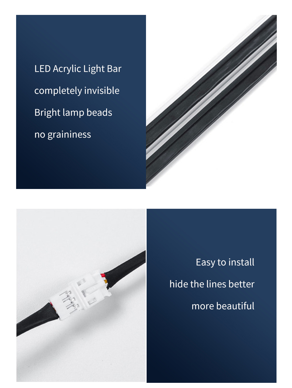 6/10/14/18 in 1 LED車内雰囲気灯 RGB  - Led Gaming Light Strip のレビューと価格