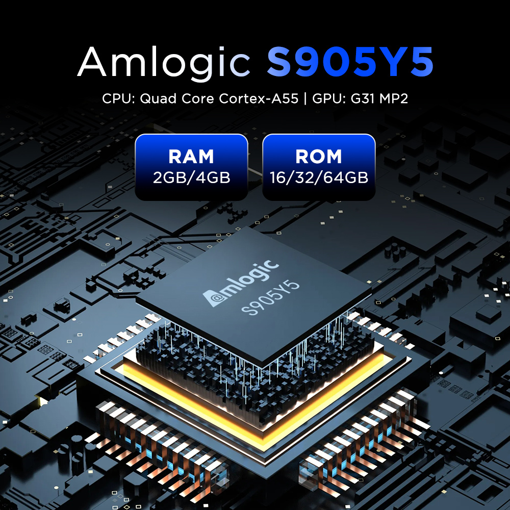 Amlogic S905Y5 Android14.0 4Kビ - Gaming Console For Android Tv のレビューと価格
