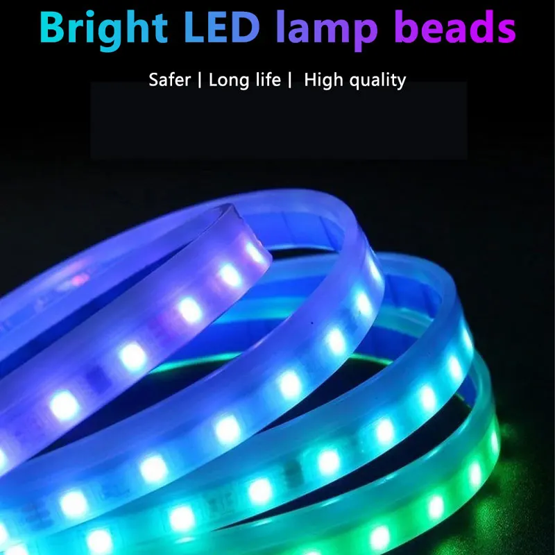 120/150/180cm車用ボンネット装飾ライトAPPリモ - Led Gaming Light Strip のレビューと価格