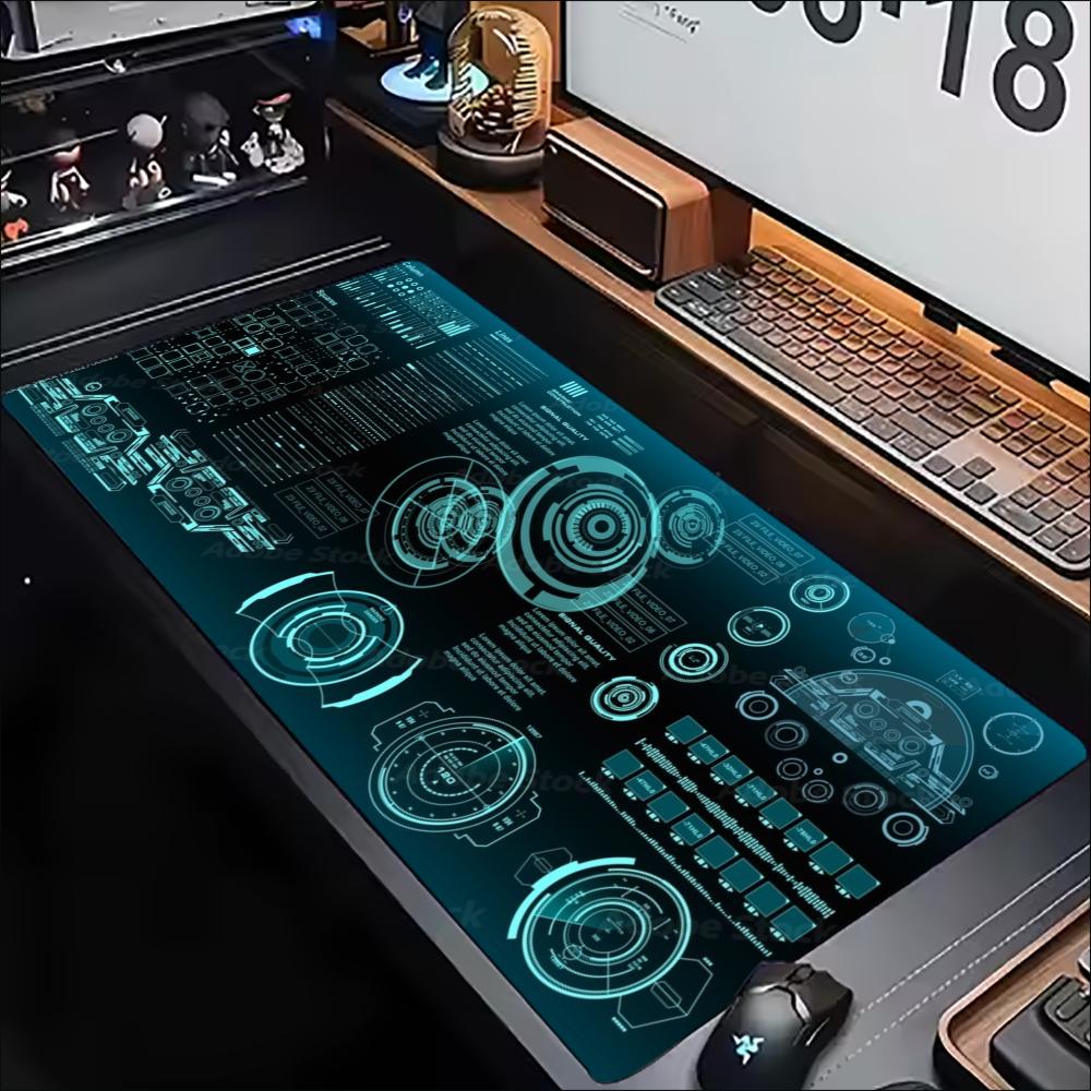 サイバーテックコンソールインターフェースプリント拡張マウスパ - Gaming Console With Keyboard のレビューと価格