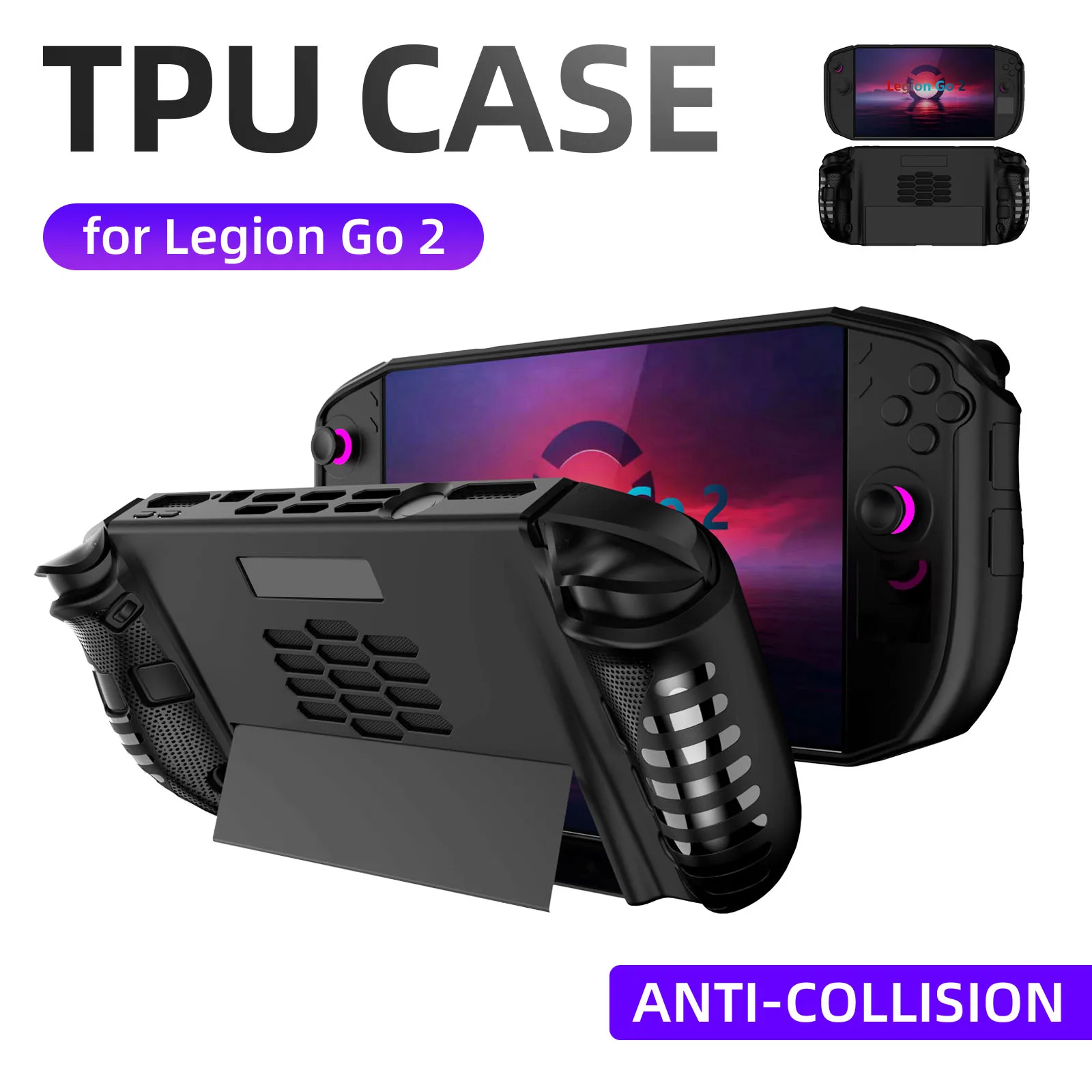 Lenovo Legion Go 2用TPUケース、滑り止め - Gaming Console Lenovo のレビューと価格