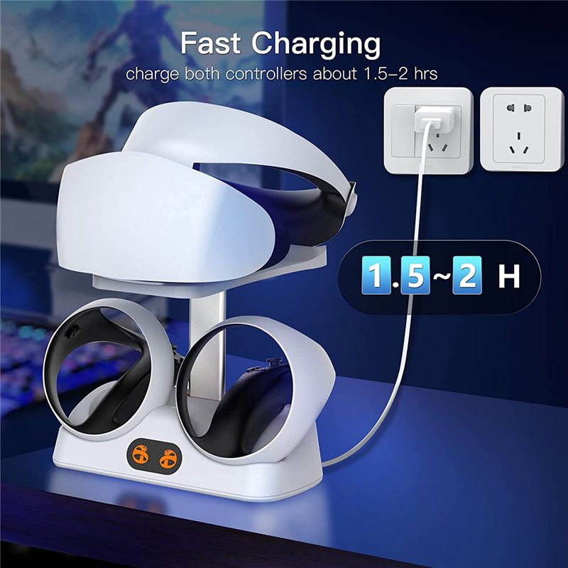 A99X PSVR2 コントローラー用充電ステーション、ヘッ - Controller Charging Dock のレビューと価格