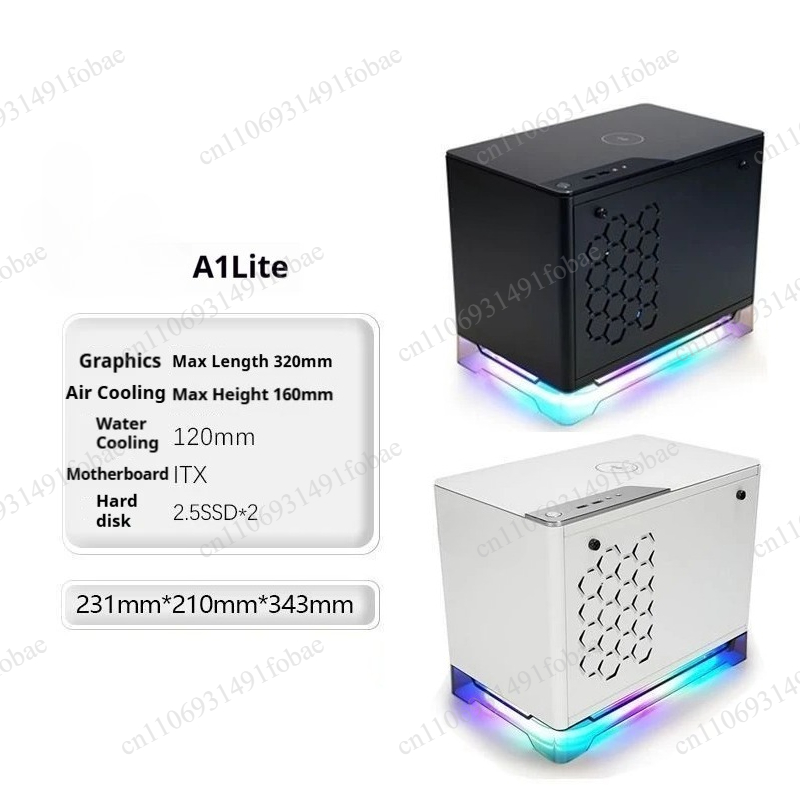 A1 Lite ITXミニケース、320mmグラフィックカー - Gaming Console In のレビューと価格