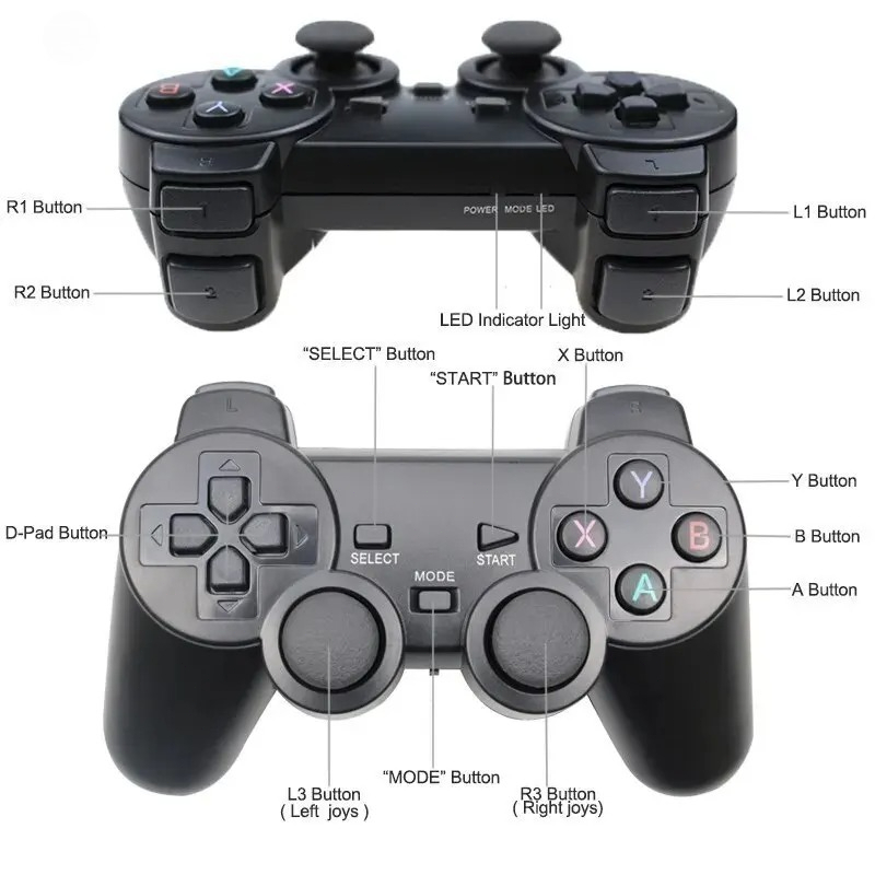 2.4GHzワイヤレスゲームコントローラー、USBレシーバー - Gaming Console For Android Tv のレビューと価格