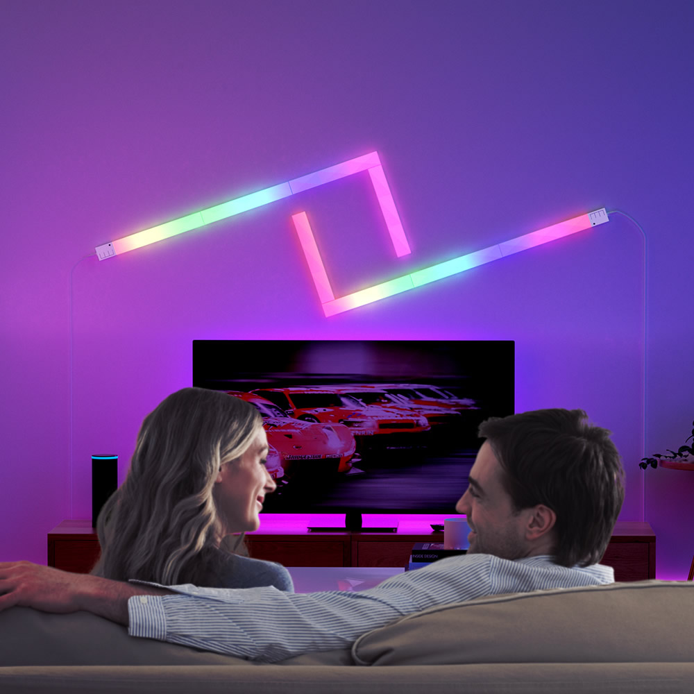 EE1 スプライシングWiFiミュージックLEDストリップD - Led Gaming Light Strip のレビューと価格