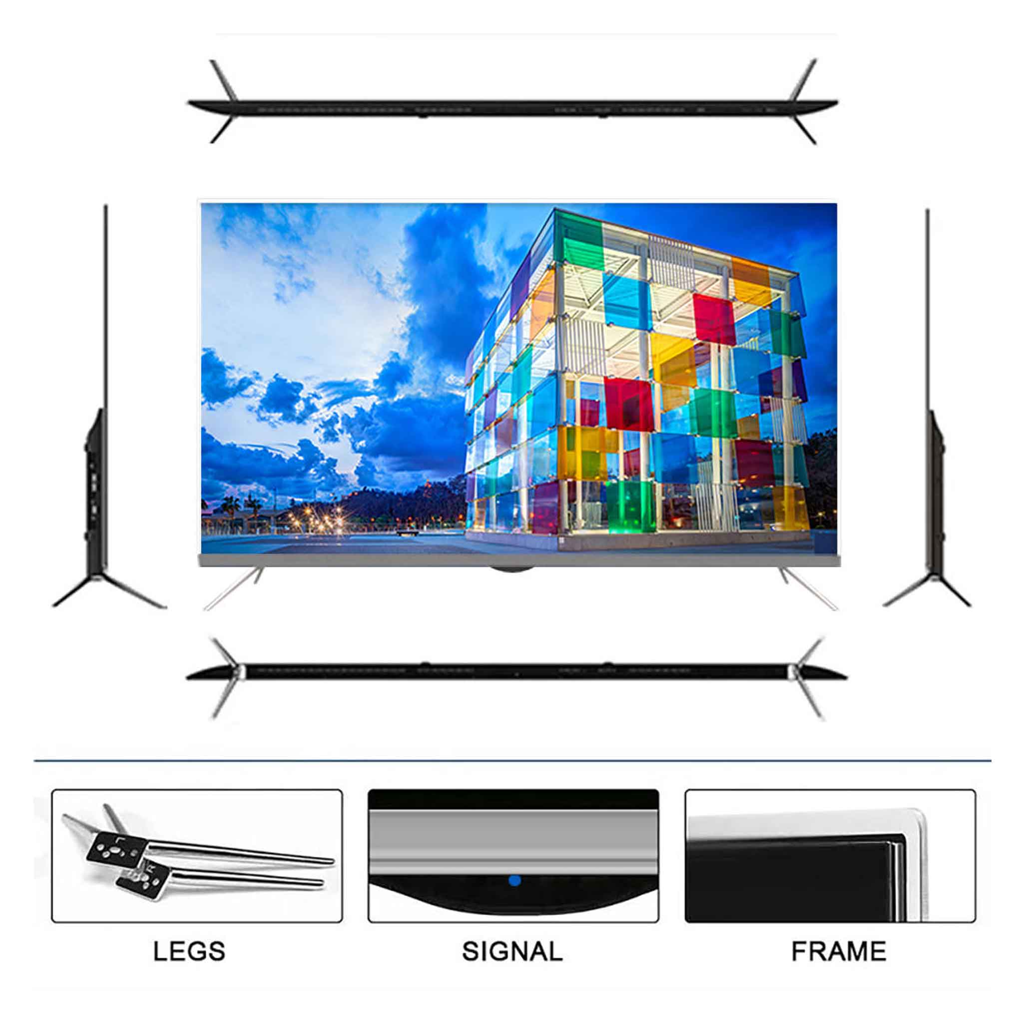 LED OLED 4K UHD HDR10 スマートテレビ  - Gaming Console For Android Tv のレビューと価格
