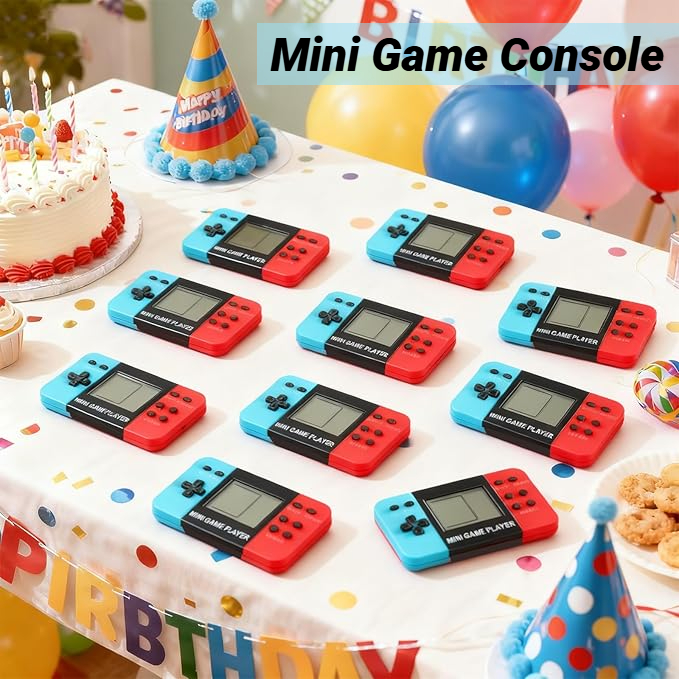 10-120個入り キッズミニハンドヘルドゲームアーケードビ - Gaming Console Mini のレビューと価格