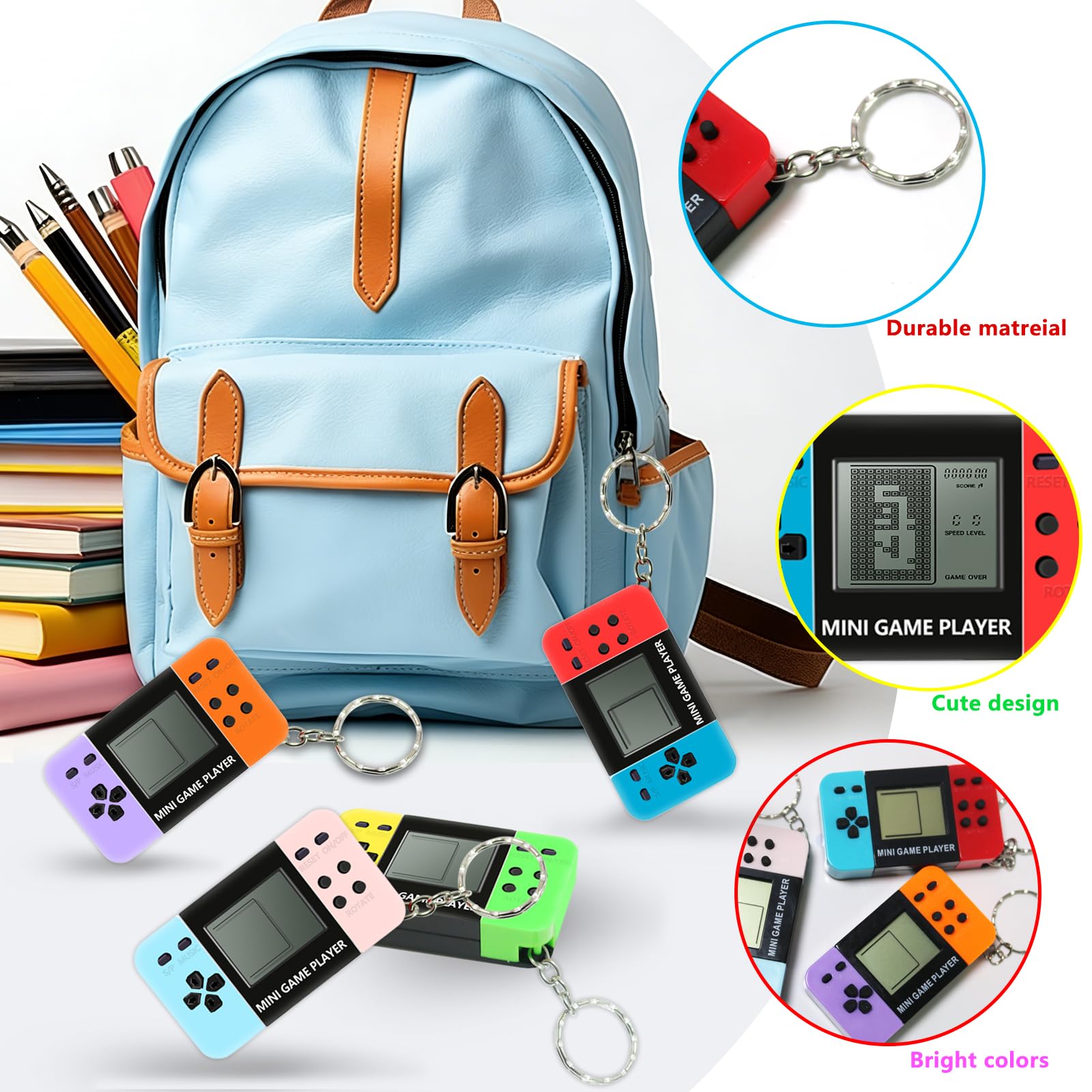 10-120個入り キッズミニハンドヘルドゲームアーケードビ - Gaming Console Mini のレビューと価格